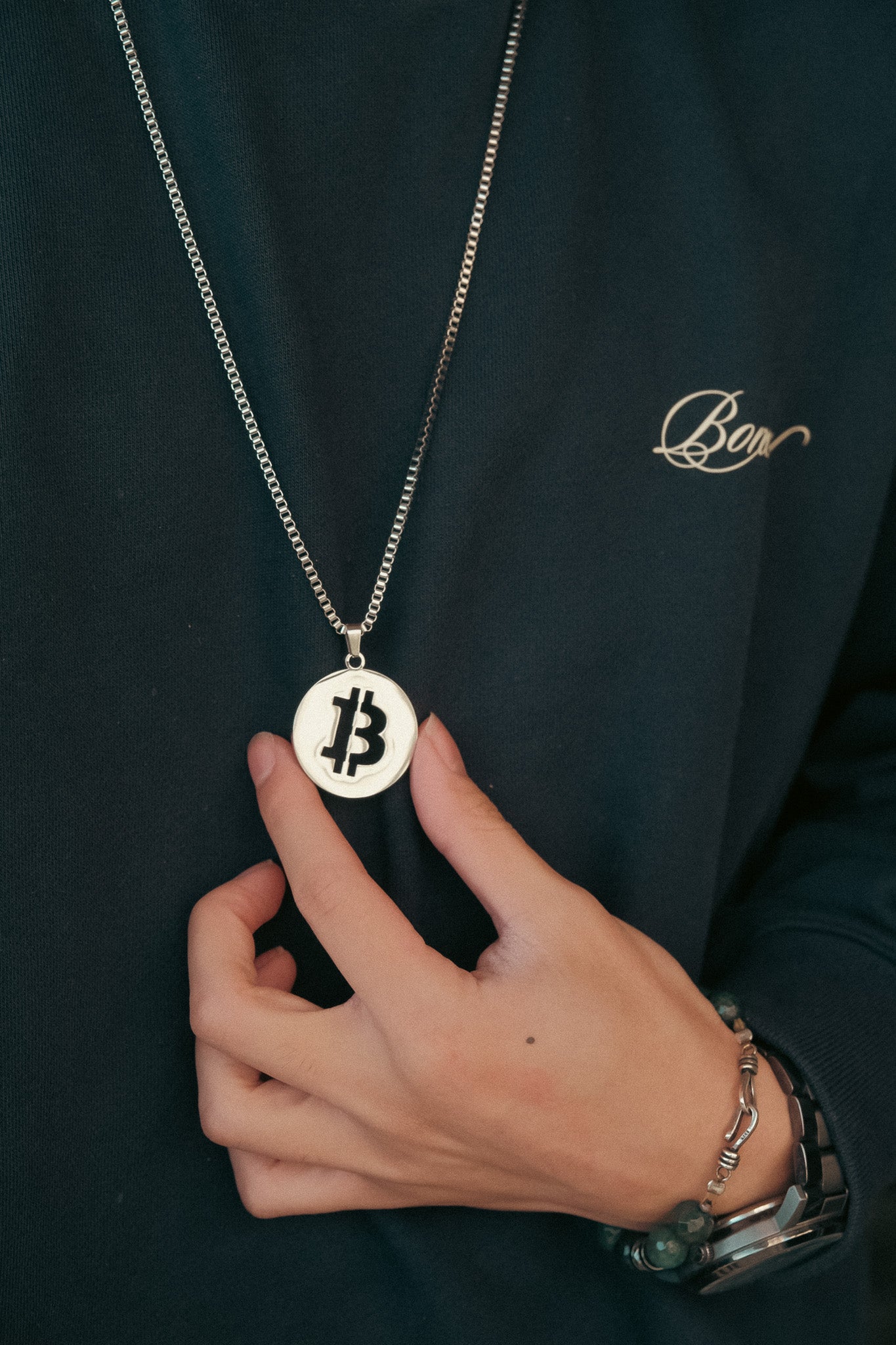 Bitcoin Necklace